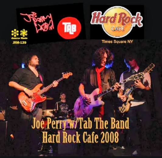 JOE PERRY WITH TAB THE BAND / HARD ROCK CAFÉ 2008 (1CD)