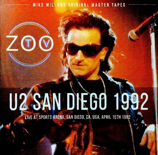 U2 / SAN DIEGO 1992 (2CDR)