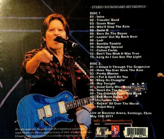JOHN FOGERTY / Movistar ArenaSpecial (2CDR)