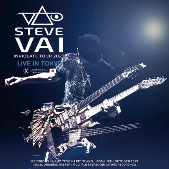 Steve Vai / Inviolate Tour 2023 dal vivo a Tokyo (2CDR)
