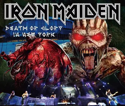 IRON MAIDEN / DEATH OR GLORY IN NEW YORK (2CDR+1BDR) Madison Square Garden 2016