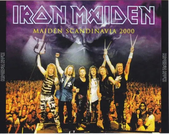 IRON MAIDEN / MAIDEN SCANDINAVIA 2000 SOUNDBOARD (2CDR+1DVDR)