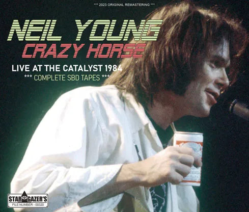 NEIL YOUNG & CRAZY HORSE / LIVE AT THE CATALYST 1984 COMPLETE SOUNDBOARD TAPES (4CDR)