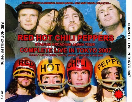 RED HOT CHILI PEPPERS / COMPLETE LIVE IN TOKYO 2007 (4CDR)