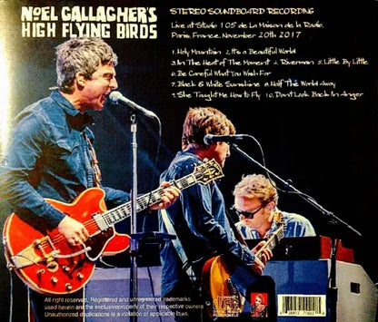 NOEL GALLAGHER'S HIGH FLYING BIRDS / PARIS 2017 Soundboard (1CDR)