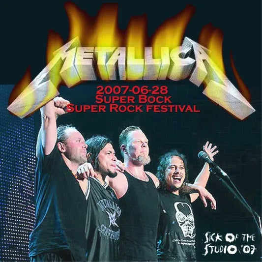 METALLICA / SUPER BOCK SUPER ROCK FESTIVAL 2007 (2CDR)