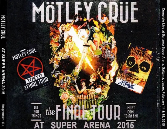 MOTLEYCRUE / AT SUPER ARENA 2015 (4CDR)