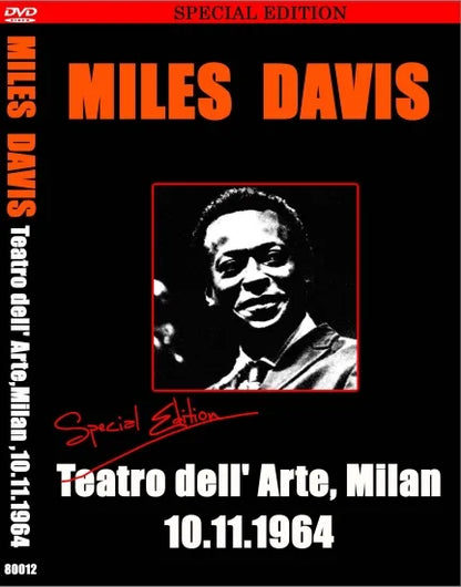 MILES DAVIS / TEATRO DELL'ARTE,MILAN,ITALY 1964  (1DVDR)