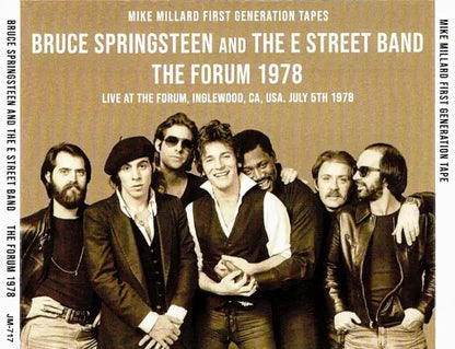 Bruce Springsteen & The E Street Band / The Forum 1978 (3CDR)