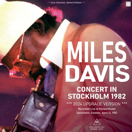 MILES DAVIS / CONCERT IN STOCKHOLM 1982 2024 UPGRADE VERSION (1CDR)