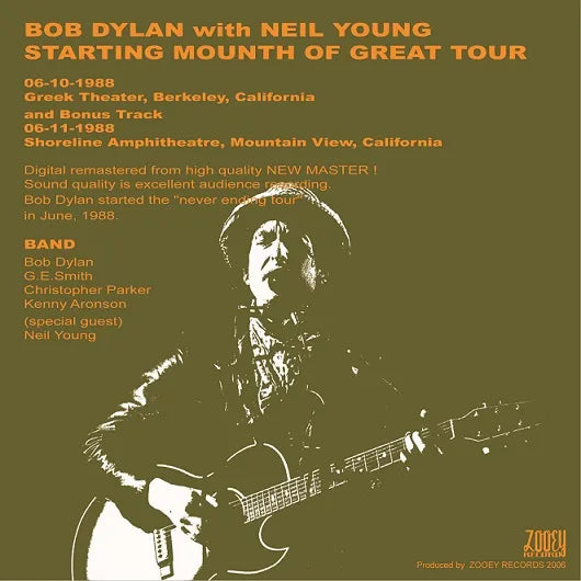 BOB DYLAN with NEIL YOUNG / STARTING MOUNTH OF GREAT TOUR (2CDR)