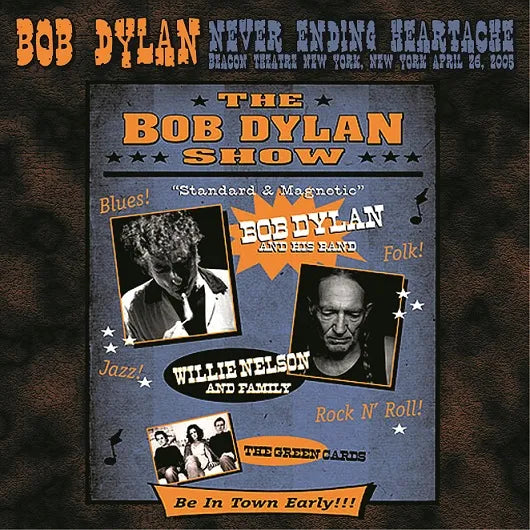 BOB DYLAN / NEVER ENDING HEARTACHE (2CDR)
