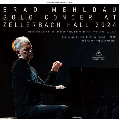 BRAD MEHLDAU / SOLO CONCER AT ZELLERBACH HALL 2024 (2CDR)