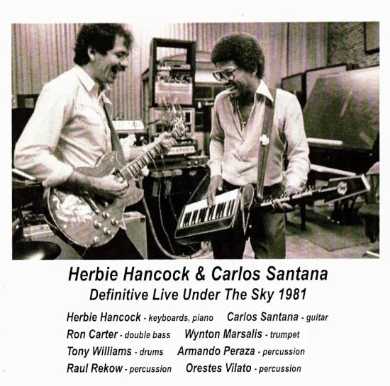 Herbie Hancock & Carlos Santana / Definitive Live Under The Sky 1981 STEREO SOUNDBOARD (2CDR)