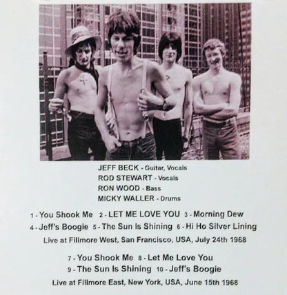 JEFFBECK GROUP / Fillmore Live 1968 SOUNDBOARD (1CDR)
