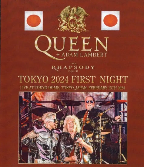 QUEEN + ADAM LAMBERT / TOKYO 2024 FIRST NIGHT (1DVDR+1BDR)