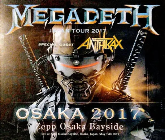 MEGADETH & ANTHRAX / OSAKA 2017 (3CDR)