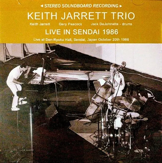 Keith Jarrett Trio / Live in Sendai 1986 STEREO SOUNDBOARD (1CDR)