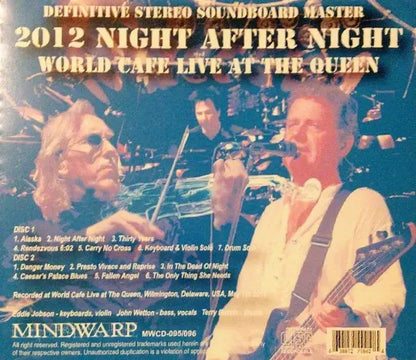 UK / Night After Night 2012 STEREO SOUNDBOARD (2CDR)