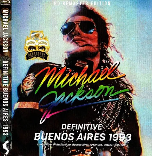 MICHAEL JACKSON / DEFINITIVE BUENOS AIRES 1993 HD PRO-SHOT (1BDR )