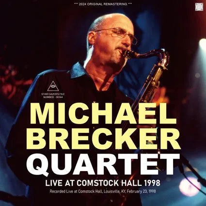 MICHAEL BRECKER QUARTET / LIVE AT COMSTOCK HALL 1998 (2CDR)