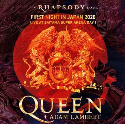 QUEEN / FIRST NIGHT IN JAPAN 2020 LIVE AT SAITAMA SUPER ARENA DAY 1 (1BDR+1DVDR+2CDR)