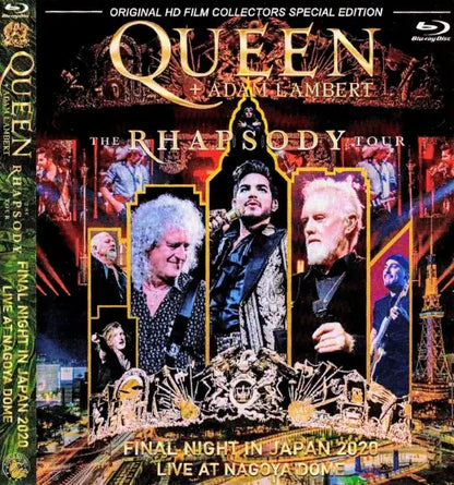 QUEEN + ADAM LAMBERT / FINAL NIGHT IN JAPAN 2020 LIVE AT NAGOYA DO ΜΕ (1BDR+2CDR)