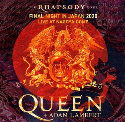 QUEEN + ADAM LAMBERT / FINAL NIGHT IN JAPAN 2020 LIVE AT NAGOYA DO ΜΕ (1BDR+2CDR)