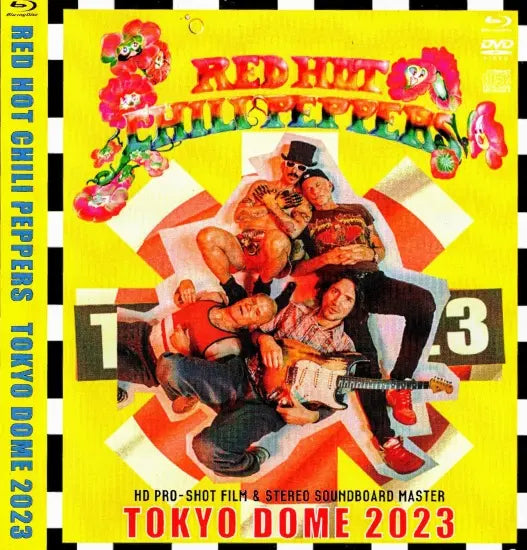 RED HOT CHILI PEPPERS / TOKYO DOME 2023 Soundboard HD Pro Shot (2CDR+1BDR+1DVDR)