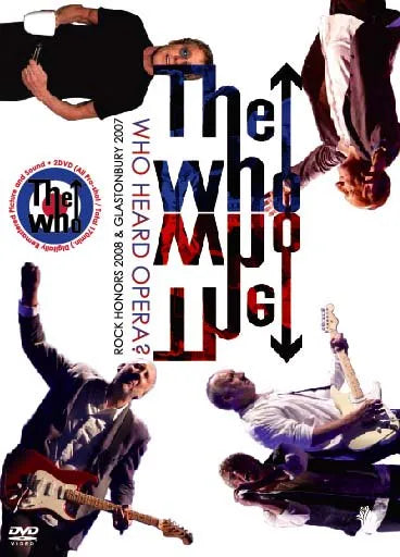 THE WHO / Who Heard Opera? Rock Honors ‘08 & Glastonbury ‘07 (2DVDR)