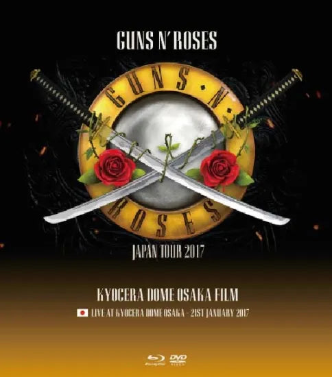 GUNS N' ROSES / Japan Tour 2017 Kyocera Dome Osaka Film (1BDR+1DVDR)