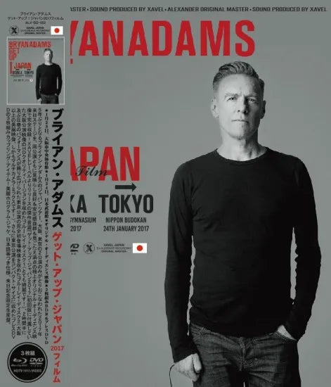 BRYAN ADAMS / GET UP! JAPAN Film (2BDR＋1DVD)