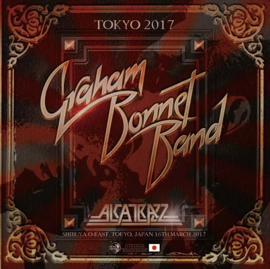 Graham Bonnet Band + ALCATRAZZ / TOKIO 2017 (2CDR)