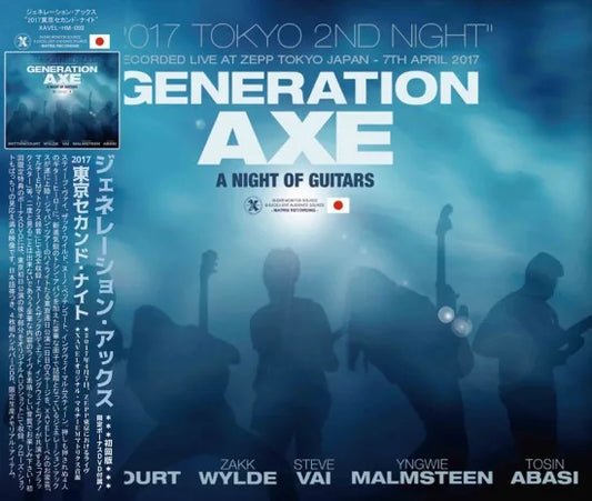 GENERATION AXE / 2017 TOKYO 2ND NIGHT (3 CD + DVD-R adicional)