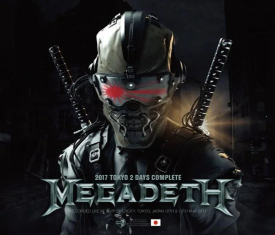 MEGADETH / Tokio 2017: 2 días completos (4CDR)