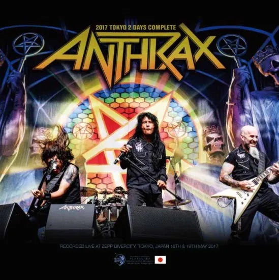 ANTHRAX / 2017 Tokyo 2 Days Complete (2CDR)