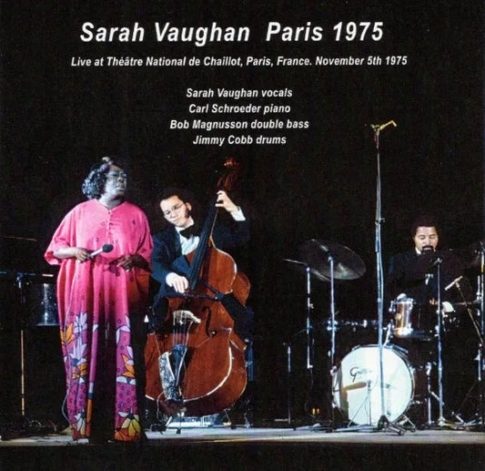 Sarah Vaughan / Paris 1975 STEREO SOUNDBOARD (2CDR)