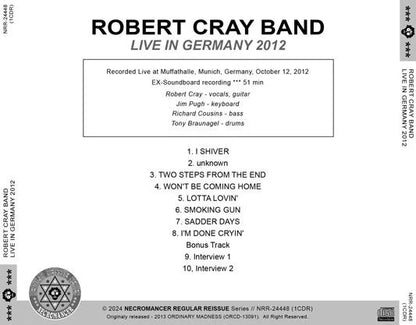 ROBERT CRAY BAND / LIVE IN GERMANY 2012 (1CDR)