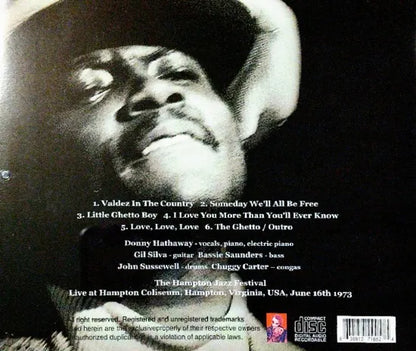 Donny Hathaway / Anotherside Of Live SOUNDBOARD (1CDR)
