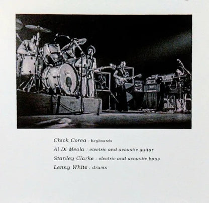 Return To Forever / The Romantic Warrior In Oslo 1976 SOUNDBOARD (1CDR)