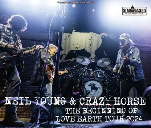 NEIL YOUNG Y CRAZY HORSE / EL COMIENZO DE LOVE EARTH TOUR 2024 (2 CDR + 1 BDR)
