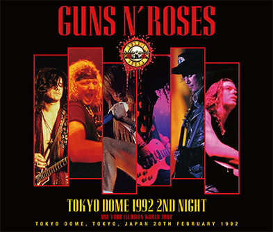 GUNS N' ROSES / TOKYO DOME 1992 2ND NIGHT (3CD)