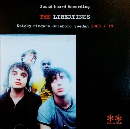 THE LIBERTINES / Sticky Fingers, Goteborg, Sweden SOUNDBOARD (1CDR)