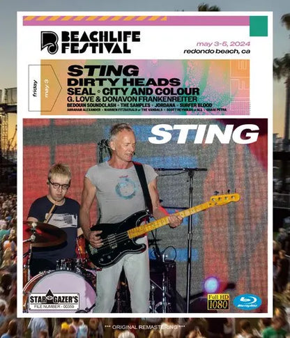 STING / EN VIVO EN EL FESTIVAL BEACHLIFE 2024 PRO-SHOT (1HAB)