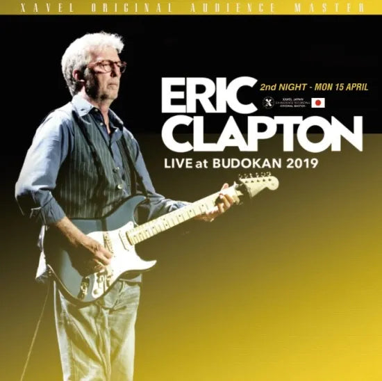 Eric Clapton / Live at Budokan 2019 2nd Night SAT 13 APRIL XAVEL ORIGINAL AUDIENCE MASTER (2CDR)