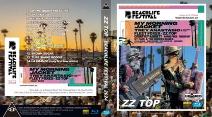 ZZ TOP / EN DIRECTO EN EL FESTIVAL BEACHLIFE 2024 PRO-SHOT (1HAB)