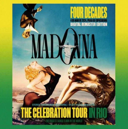 MADONNA / The Celebration Tour In Rio Digital Remaster Edition SOUNDBOARD (2CDR+Pro shot 1BDR)