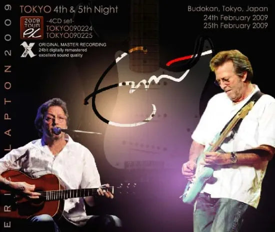 Eric Clapton / TOKYO 4th & 5th Night 2009 (4CDR)