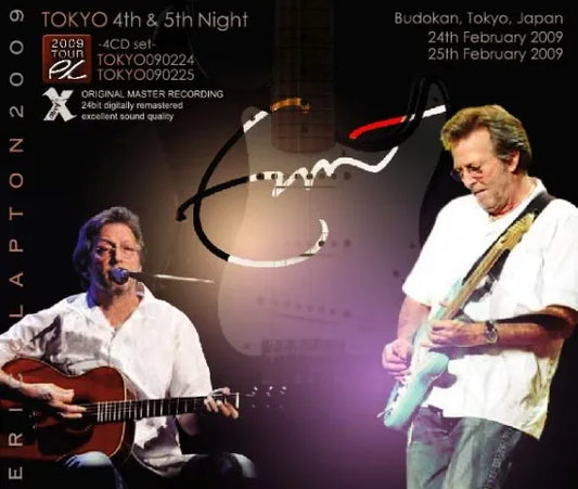 Eric Clapton / TOKYO 4th & 5th Night 2009 (4CDR)
