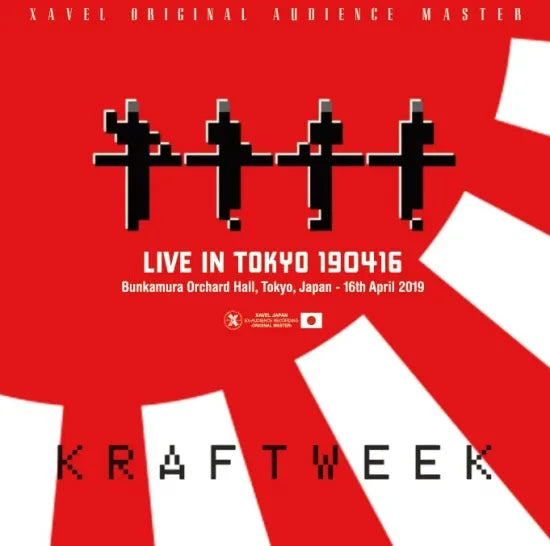 Kraftwerk / LIVE IN TOKYO 190416 XAVEL ORIGINAL AUDIENCE MASTER (2CDR)